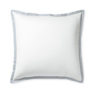 Serena and Lily Border Frame Euro Sham in Sky